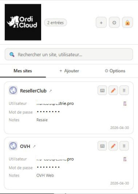 OrdiCloud SecureVault